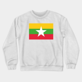 Flag of Myanmar Crewneck Sweatshirt